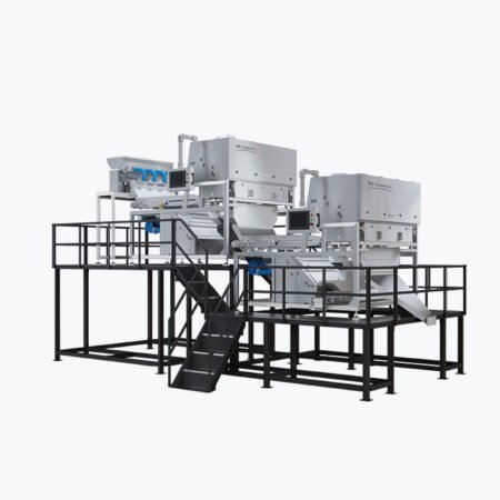 agromindtechnologies.com , Agromind technologies , Stacked Four View Crawler Sorting Machine