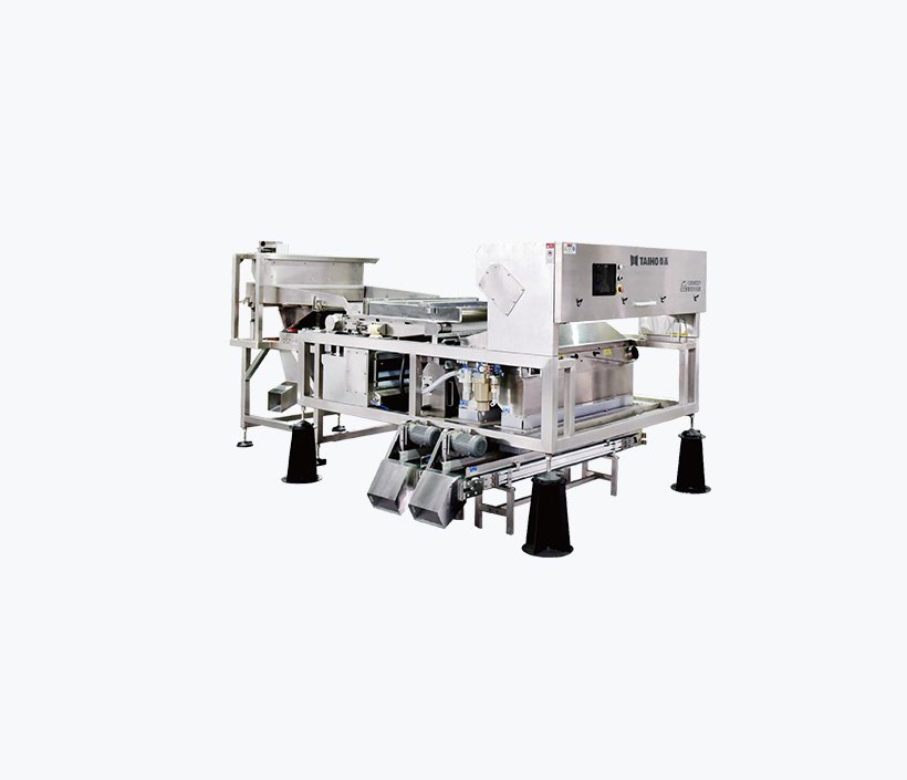 agromindtechnologies.com , Agromind technologies , Integrated Slow Speed Crawler Sorting Machine